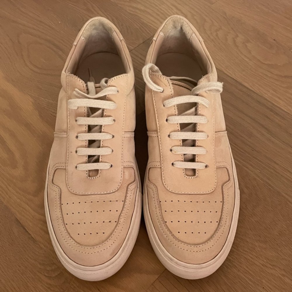 Woman By Common Projects - Bball Sneaker Low - Blush Suede - Size 40